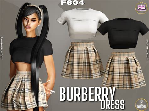 Sims 4 burberry cc 